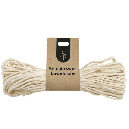 Knot do świec bawełniany, surowy - zdjęcie produktu